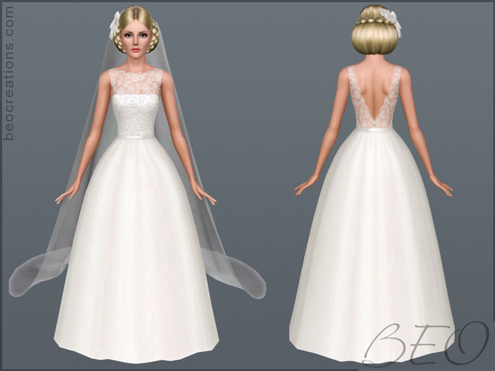 Bride 14 without rose for Sims 3 by BEO